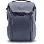 Peak Design Everyday Backpack V2 20L midnight front view with MagLatch closure and durable 400D recycled nylon canvas