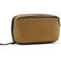 Peak Design Wash Pouch in coyote color – durable, waterproof toiletry bag with weather-resistant UltraZip and recycled fishing net fabric