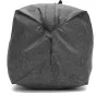 Peak Design Shoe Pouch in charcoal – ultralight, packable travel shoe bag made from self-healing 70D nylon with integrated storage compartment