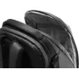 Peak Design Everyday Backpack Zip V2 20L black – close-up of durable weatherproof fabric and reinforced 270-degree wraparound zipper