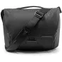 Peak Design Everyday Messenger V2 13L black bag featuring a MagLatch closure, padded shoulder strap, and a sleek, weatherproof design for versatile carrying options.