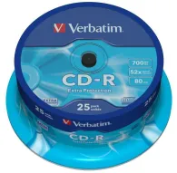Verbatim CD-R Extra Protection 700MB 52x 25pcs spindleVerbatim CD-R Extra Protection 700MB 52x 25pcs spindle