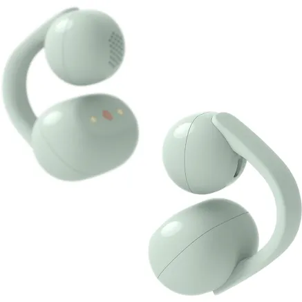 Sony беспроводные наушники LinkBuds Clip, зеленые