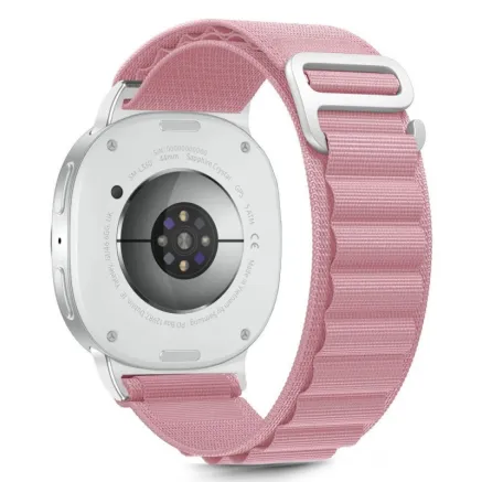 Tech-Protect watch strap Nylon Pro Samsung Galaxy Watch8/8 Classic 40/44/46mm, pink