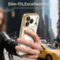 Tech-Protect case Apple iPhone 17 Pro Max MagFlex MagSafe, golden/transparent