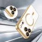 Tech-Protect case Apple iPhone 17 Pro Max MagFlex MagSafe, golden/transparent