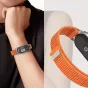 Tech-Protect watch strap Nylon Stripe Xiaomi Smart Band 8/9/10, black/orange