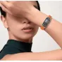 Tech-Protect watch strap Nylon Stripe Xiaomi Smart Band 8/9/10, black/orange