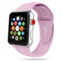 Tech-Protect violetā TPU gumijas Apple Watch josta 38mm, 40mm, 41mm modeļiem – sportiska dizaina, droša piegulšana, viegli nomaināma