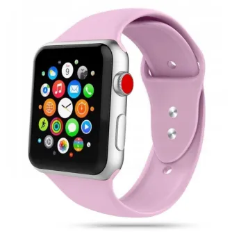 Tech-Protect violetā TPU gumijas Apple Watch josta 38mm, 40mm, 41mm modeļiem – sportiska dizaina, droša piegulšana, viegli nomaināma