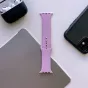 Tech-Protect violeta TPU gumijas IconBand josta Apple Watch 38mm, 40mm, 41mm modelēm, sportiska dizaina, viegli maināma, nodrošina drošu piegulšanu treniņos