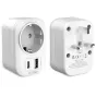 Tech-Protect travel adapter TA100 UK-EU