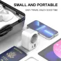 Tech-Protect travel adapter TA100 UK-EU, white