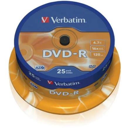 Verbatim DVD-R 4.7GB 16x Cake 25tk