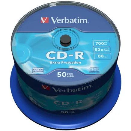 Verbatim CD-R Extra Protection 700MB 52x 50pcs spindle