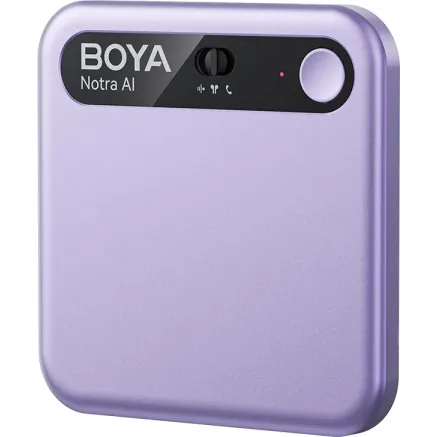 Boya Notra AI Note Taker, purple