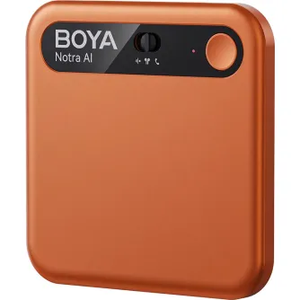 Boya Notra AI Note Taker, cosmic orange