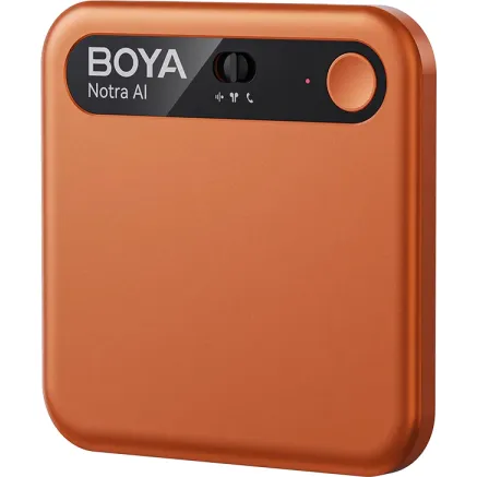 Boya Notra AI Note Taker Cosmic Orange