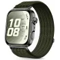 Tech-Protect ремешок для часов Nylon Huawei Watch Fit 3/4/4 Pro/5/5 Pro, военный зеленый
