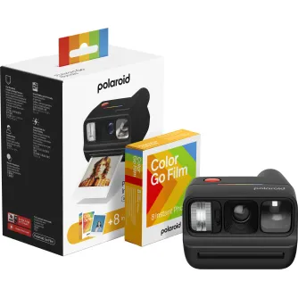 Polaroid Go Gen 3, черный + Фильм (8 фотографий)