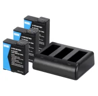 Newell charger SDC-USB-C + 3 Osmo Action batteriesNewell charger SDC-USB-C + 3 Osmo Action batteries