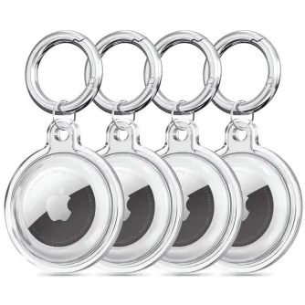 Tech-Protect case Icon Apple AirTag 4pcs, transparent