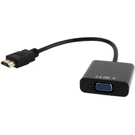 Gembird адаптер HDMI-A (M) - VGA (F)