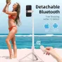 Tech-Protect selfie stick tripod L09S Bluetooth, pink