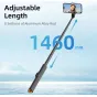Tech-Protect Selfie Stick Tripod L09S Bluetooth, black