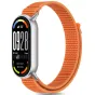 Tech-Protect watch strap Nylon Stripe Xiaomi Smart Band 8/9/10, orange/grey