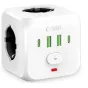 Tech-Protect power adapter PCL3X4 2xUSB/2xUSB-C, white