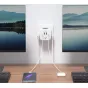 Tech-Protect power adapter PCL3X4 2xUSB/2xUSB-C, white