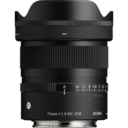Sigma 15MM F/1.4 DC Sony E APS-C wide-angle lens аренда