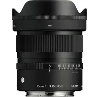 MIRRORLESS Объективы - Sigma 15MM F/1.4 DC CONTEMPORARY Sony E APS-C wide-angle lens - купить сегодня в магазине Master Foto и с доставкойMIRRORLESS Объективы - Sigma 15MM F/1.4 DC CONTEMPORARY Sony E APS-C wide-angle lens - купить сегодня в магазине Master Foto и с доставкой