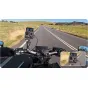 Крепление GoPro INSTA360 для камер ACE Pro 2/ACE Pro, установленное на руле мотоцикла, позволяющее быстро переключаться между вертикальной и горизонтальной съемкой, демонстрируя легкую конструкцию и механизм быстрой фиксации.