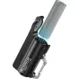 SmallRig 6090 5000mAh battery and charger kit with USB-C output, featuring aviation aluminum carabiner for secure attachment and illuminated power indicator