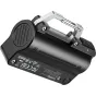 SmallRig 6090 5000mAh black battery and charger kit rear view with USB-C port and aviation carabiner attachment