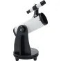 Celestrona Cometron FirstScope 76mm galda teleskops ar izturīgu melnu bāzi un meklētāju, ideāls komētu un planētu novērošanai