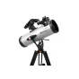 Celestrona StarSense Explorer LT114AZ teleskops ar altazimuta montāžu un viedtālruņa dokstaciju, ideāls zvaigžņu novērošanai, ar 114 mm refraktora optiku un iekļautiem okulāriem