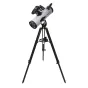 Celestron StarSense Explorer LT114AZ telescope with smartphone dock, altazimuth mount, and 114mm refractor optics for easy stargazing