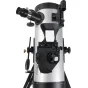 Celestron StarSense Explorer LT114AZ telescope with smartphone dock, eyepiece holder, and StarPointer finderscope on a sturdy altazimuth mount