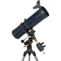 Телескоп Celestron Astromaster 130EQ с экваториальной монтировкой немецкого типа, адаптером для смартфона и линзой Барлоу T2 для улучшенного наблюдения за астрономическими объектами