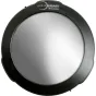 Фильтр Celestron EclipSmart 8 дюймов для телескопов SCT и EdgeHD с металлической черной рамкой и полупрозрачным солнечно-безопасным материалом, предназначенный для безопасного солнечного наблюдения.