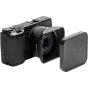 NiSi JetMag Pro magnētiskais objektīvu filtra segi un aizmugures segi komplekts Ricoh GR IV kamerai ar 49mm filtru adapteri, ar kvadrātveida metāla dizainu un drošu magnētisko fiksāciju.