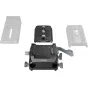 SmallRig 5366 Manfrotto-compatible mount plate kit with 15mm dual rod clamp, featuring a quick-release lever lock and threaded base for secure accessory attachment.