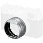 Колпачок объектива SmallRig 5849 серебристый для Fujifilm X100VI/X100V с матовой внутренней поверхностью и текстурированной внешней поверхностью