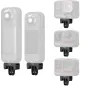 Адаптер быстрого крепления SmallRig 6303 для камер Insta360 X5/X4 с надежной системой крепления, показанный в нескольких ракурсах