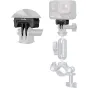 Адаптер быстрого крепления SmallRig 6303 для камер Insta360 с модульным дизайном и двухштырьковой базой для аксессуаров.