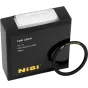 NiSi NC UV filter for Leica D-LUX 8 in a black anodized frame, nano-coated for 99.2% light transmission, displayed with original packaging