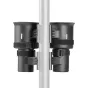 SmallRig 6255 kameras ratiņu turētājs ar drošu fiksāciju un divām dzērienu vietām, saderīgs ar caurulēm līdz 50 mm diametrā
